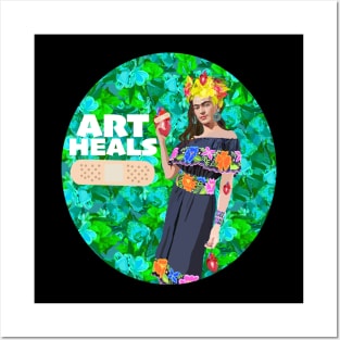 Art Heals Posters and Art